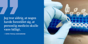 Det er ikke nok at sige, at man vil være førende inden for ATMP