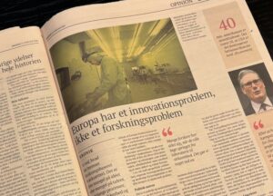 Europa har ikke et forsknings­pro­blem, men et innova­tions­pro­blem